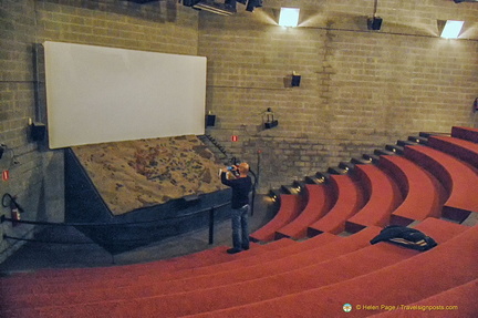 Auditorium at the Waterloo Battlefield Visitor Centre