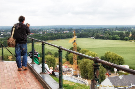 View from the top of Lion Mound