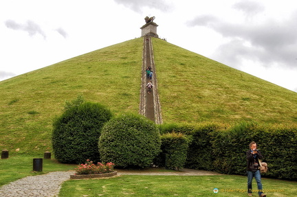 The famous Lion Mound