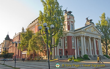 Ivan Vazov National Theatre, Bulgaria's National Theatre, named after the prominent writer