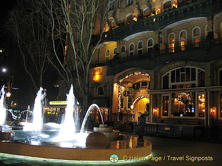 Amsterdam Christmas Fair and the American Hotel