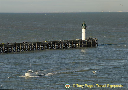 Channel Ferry and Road to Antwerp