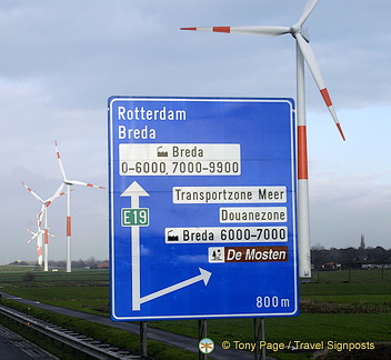 Channel Ferry and Road to Antwerp