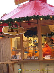 A Rollmop stall at the Cologne Weihnachtsmarkt 