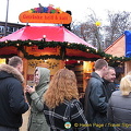 Meeting up with friends over a mug of gluhwein