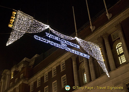 Welcome to Oxford Street Christmas lights