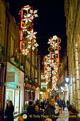 Christmas street lights