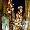 Christmas street lights