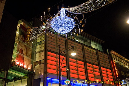 Christmas street decorations