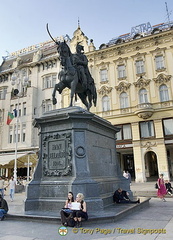 Monument of Govenor Ban Josip Jelacic