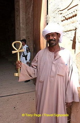 The Ankh was a symbol of eternal life for the ancient Egyptians
[Great Temple of Abu Simbel - Egypt]