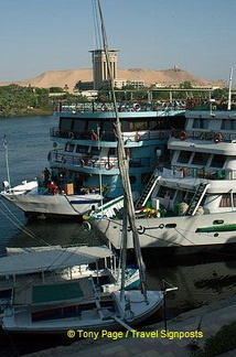 Arriving at Aswan.
[Aswan - Egypt]