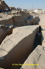 Still partly attached to the parent rock, it tells us how these giant obelisks were made.
[Unfinished Obelisk - Aswan - Egypt]