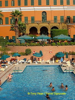 Empress Eugenie was guest of honour at the opening of the Suez in 1869.
[Marriott Hotel - Cairo - Egypt]