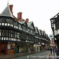 Chester | Cheshire | England (2811 visits) With their two levels of shops and upper gallery the Rows pre-empt today's multi-storey shops by sev... Chester | Cheshire | England