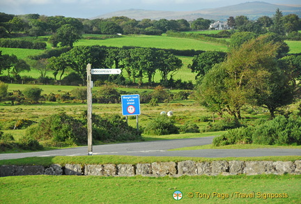 Dartmoor National Park scenery