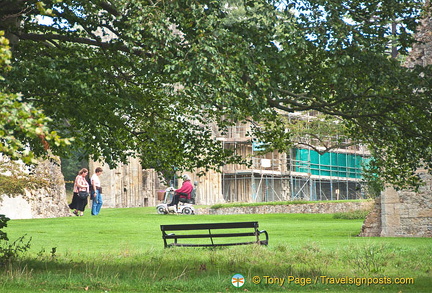 Glastonbury Abbey grounds