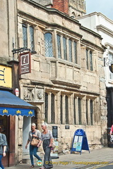 Glastonbury Tourist Information in the old Glastonbury Tribunal building