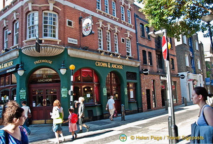 The Crown & Anchor at 22 Neal Street