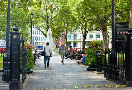 Tony in Leicester Square Gardens