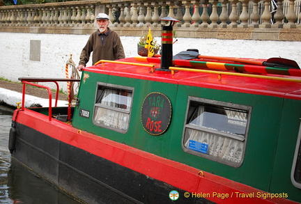 We saw the Tara Rose again at Camden Lock