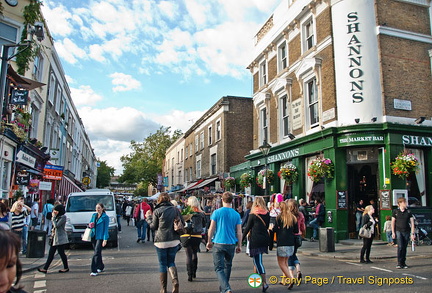 Shannon's Market Bar on Portobello Road