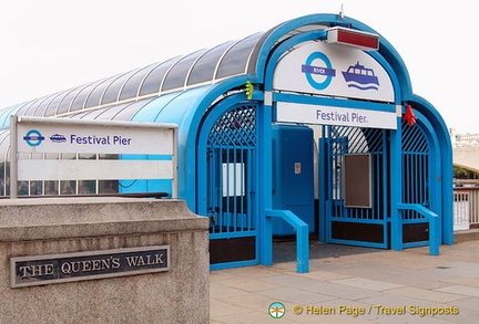 Festival Pier at the Queen's Walk