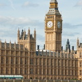 View of Houses of Parliament from South Bank