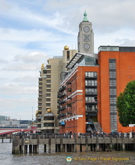 A view of the OXO Tower