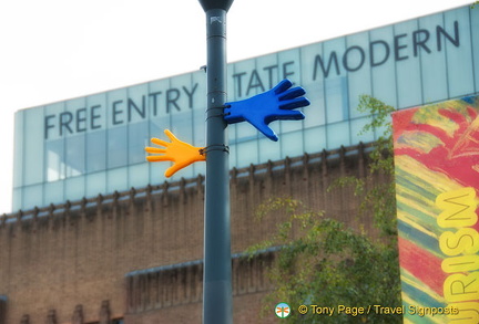 Entry to Tate Modern is Free