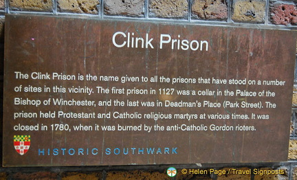 About Clink Prison