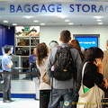 Baggage storage section