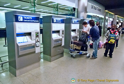 Ticket machines