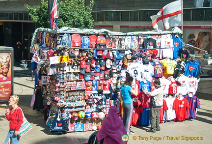 Souvenir stall