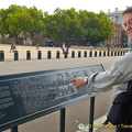 Jubilee Walk panel at Horse Guards Parade