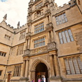 The Tower of the Five Orders is the main entrance to the Bodleian Library
