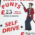 Chauffeured punts or self-drive