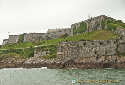 The Royal Citadel was built in 1665