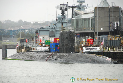 HMS Turbulent - a Trafalgar-glass submarine