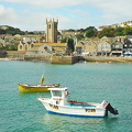 The towering view of St Ives Parish Church