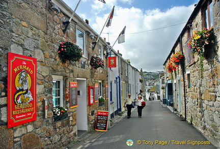 The Mermaid Seafood restaurant at 21 Fish Street