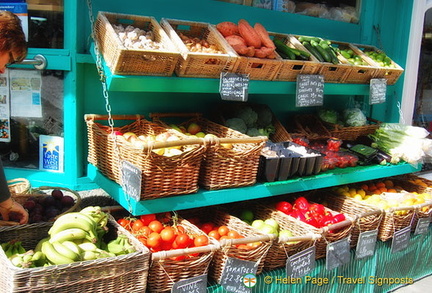 Fresh fruit and vegetables of Cornwall