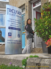 Me, outside the Treliska