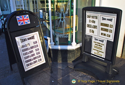 Lots of takeaway fastfood in town