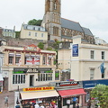 St John the Apostle Church in the background