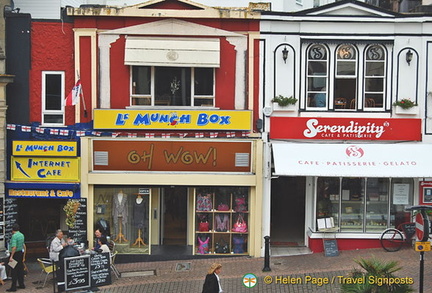 Shops on Fleet Street