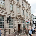 This looks like a Post Office that's seen its days. The building is up for rent.