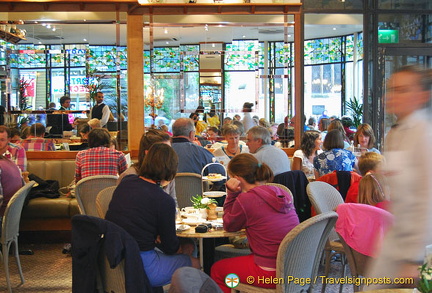 A very busy Bettys Tea Room