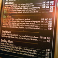 Wine board at Ye Olde Starre Inne