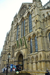 York Minster entrance